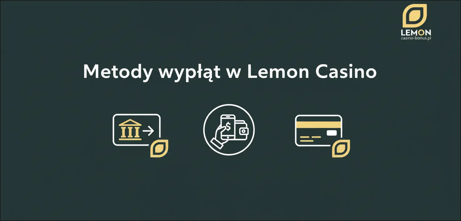 Metody wypłat w Lemon Casino