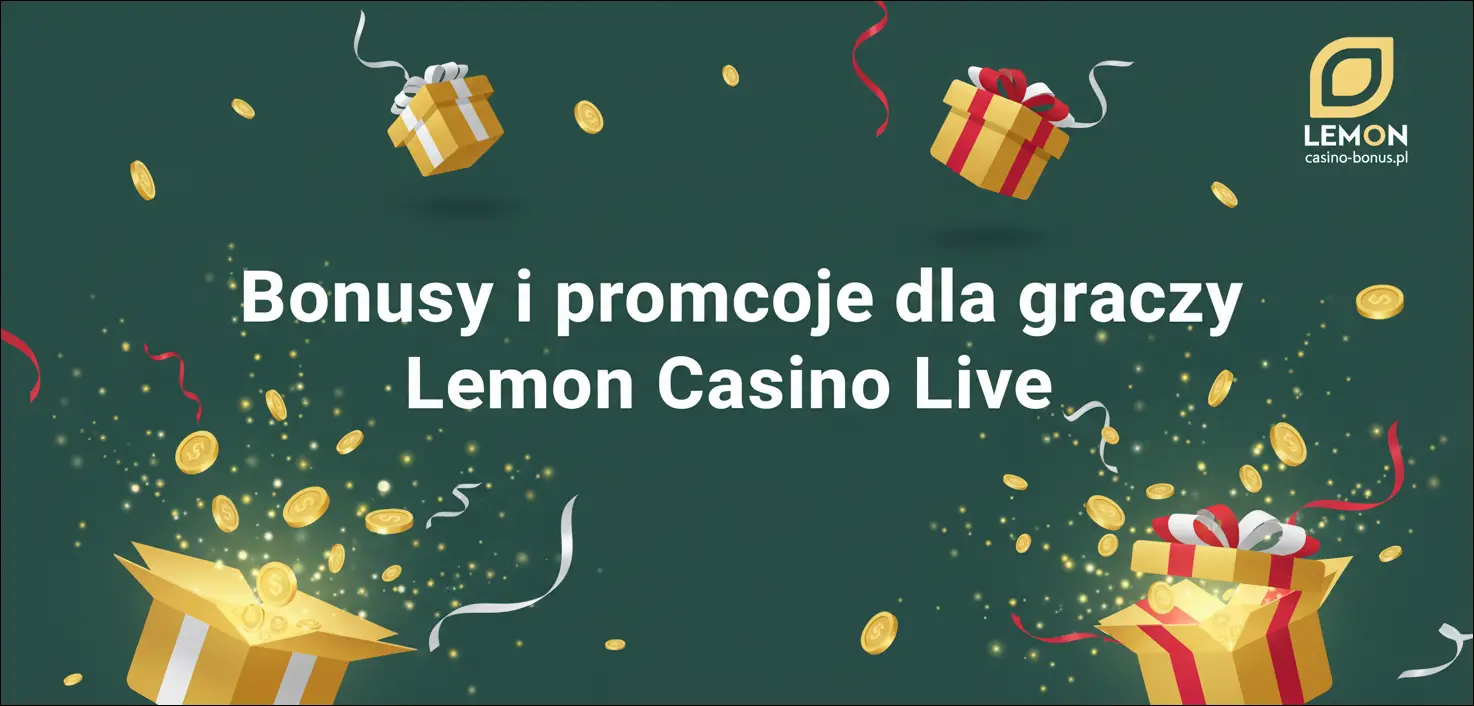 Bonusy i promocje dla graczy Lemon Casino Live