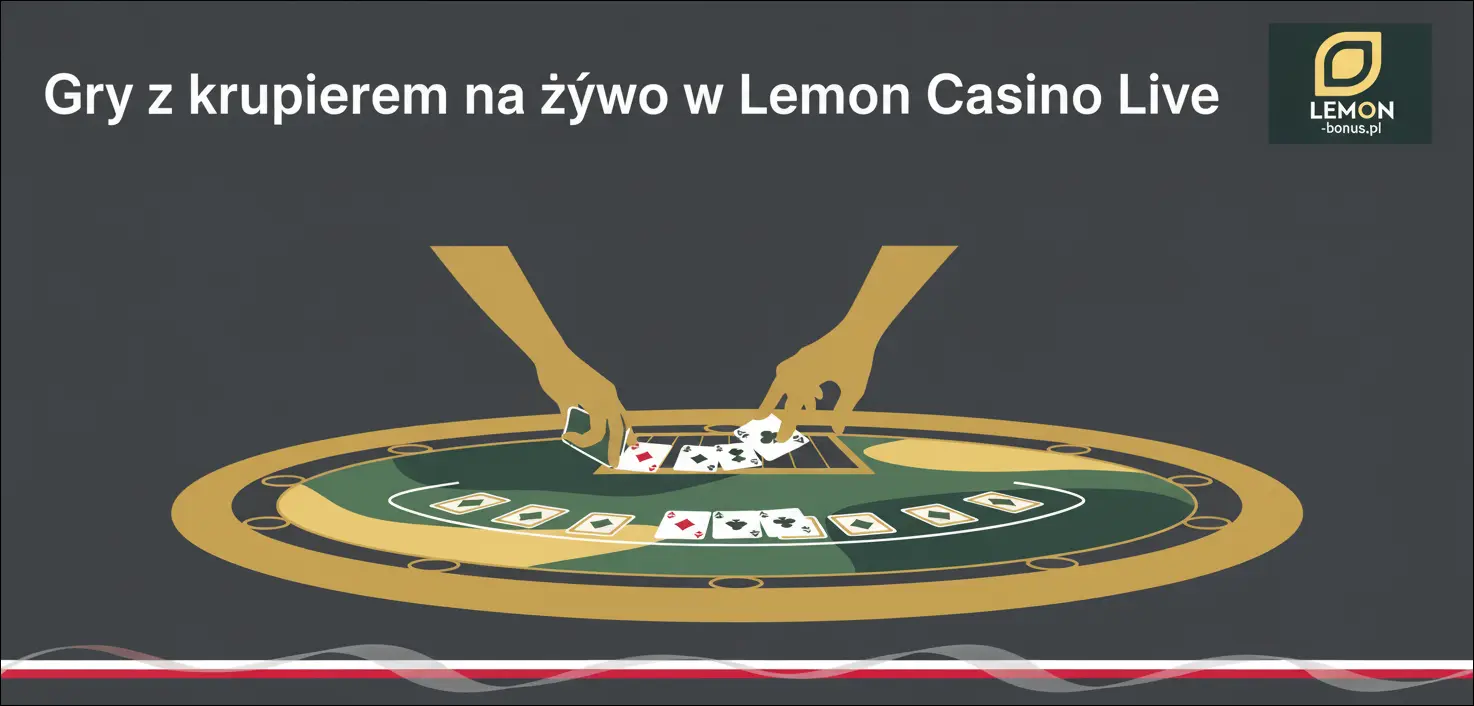Gry z krupierem na żywo w Lemon Casino Live
