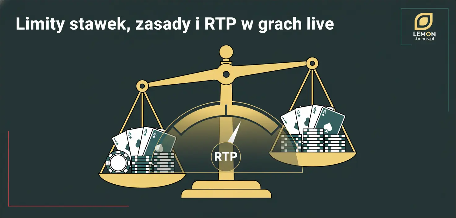 Limity stawek, zasady i RTP w grach live