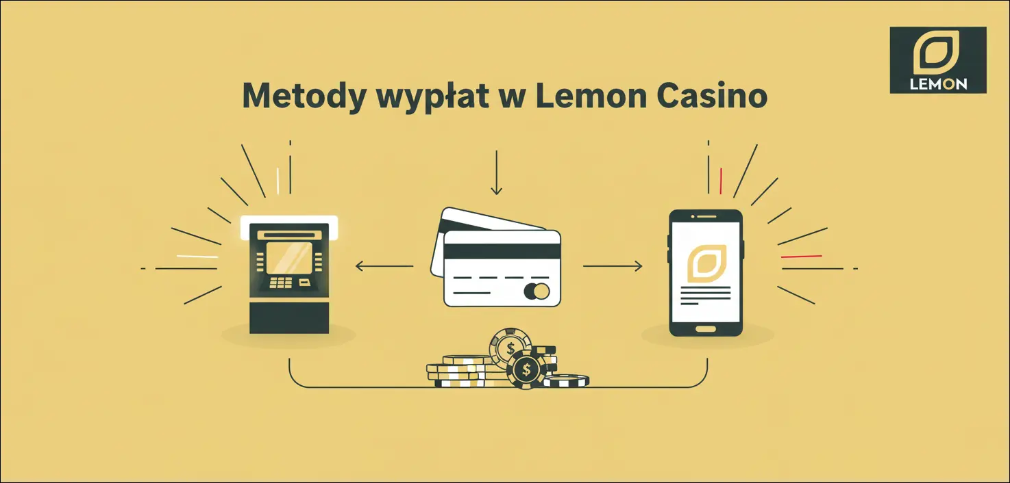 Metody wypłat w Lemon Casino