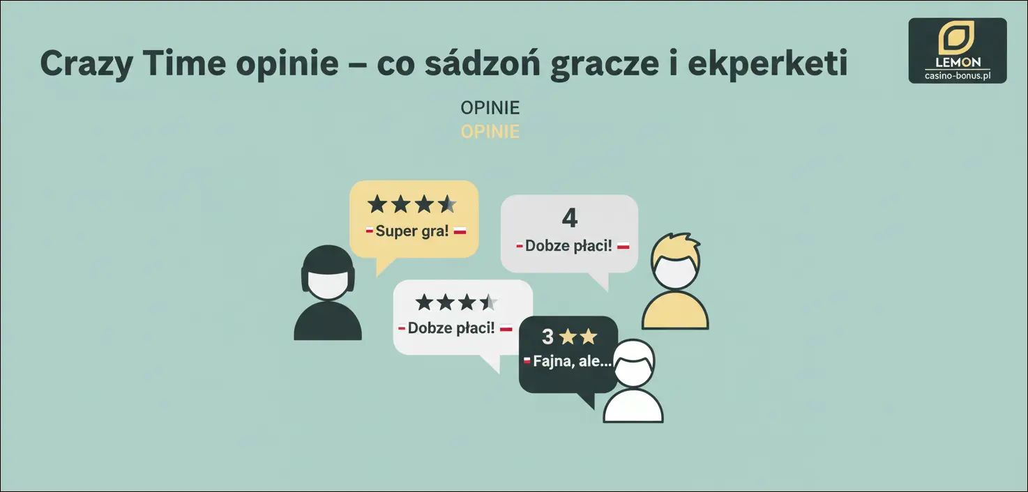 Crazy Time opinie – co sądzą gracze i eksperci