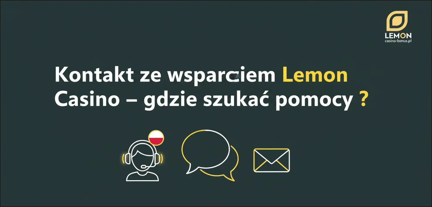 Kontakt ze wsparciem Lemon Casino